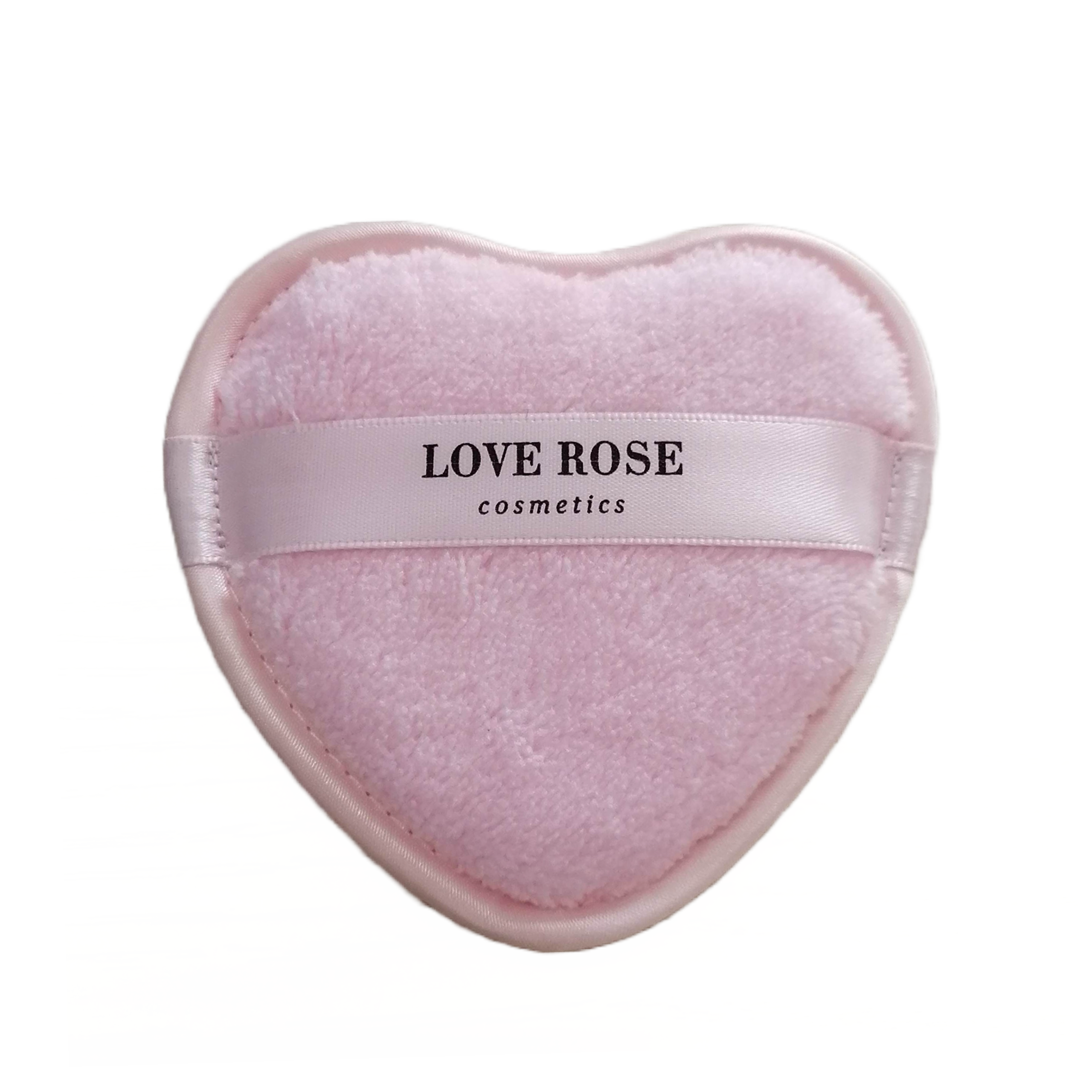 Love Rose Cosmetics Reinigungspad Herz