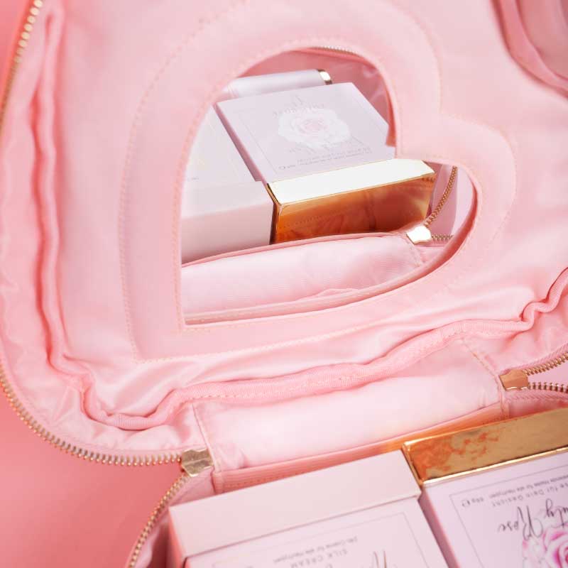 Kosmetiktasche Herz - Love Rose Cosmetics