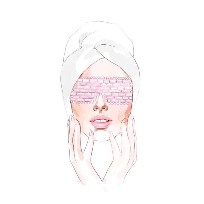 Rosenquarz Eye Mask - Love Rose Cosmetics