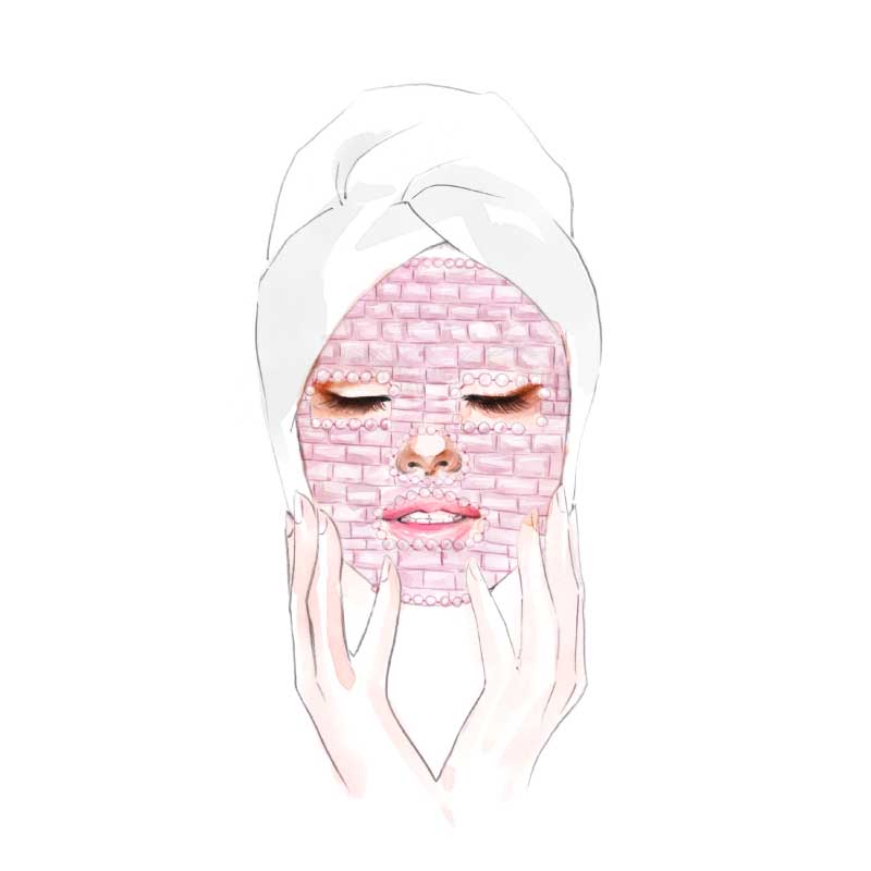 Rosenquarz Face Mask - Love Rose Cosmetics