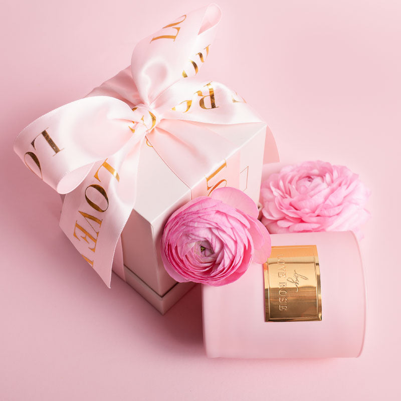 Duftkerze Rosa - Love Rose Cosmetics