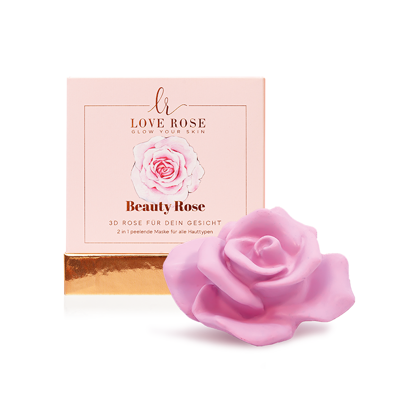 Beauty Rose - 2in1 peelende Maske