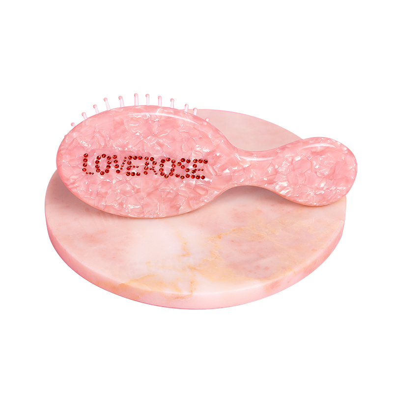 Haarbürste mit Glitzerstein