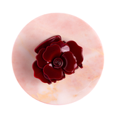 Haarspange Rose Bordeaux