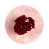Haarspange Rose Bordeaux
