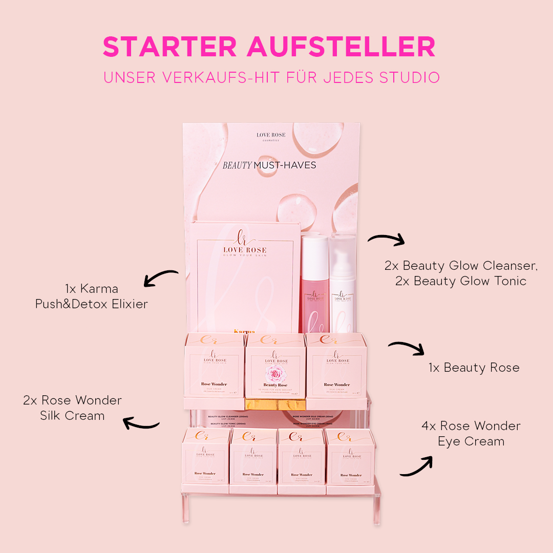 Starter Aufsteller neutral