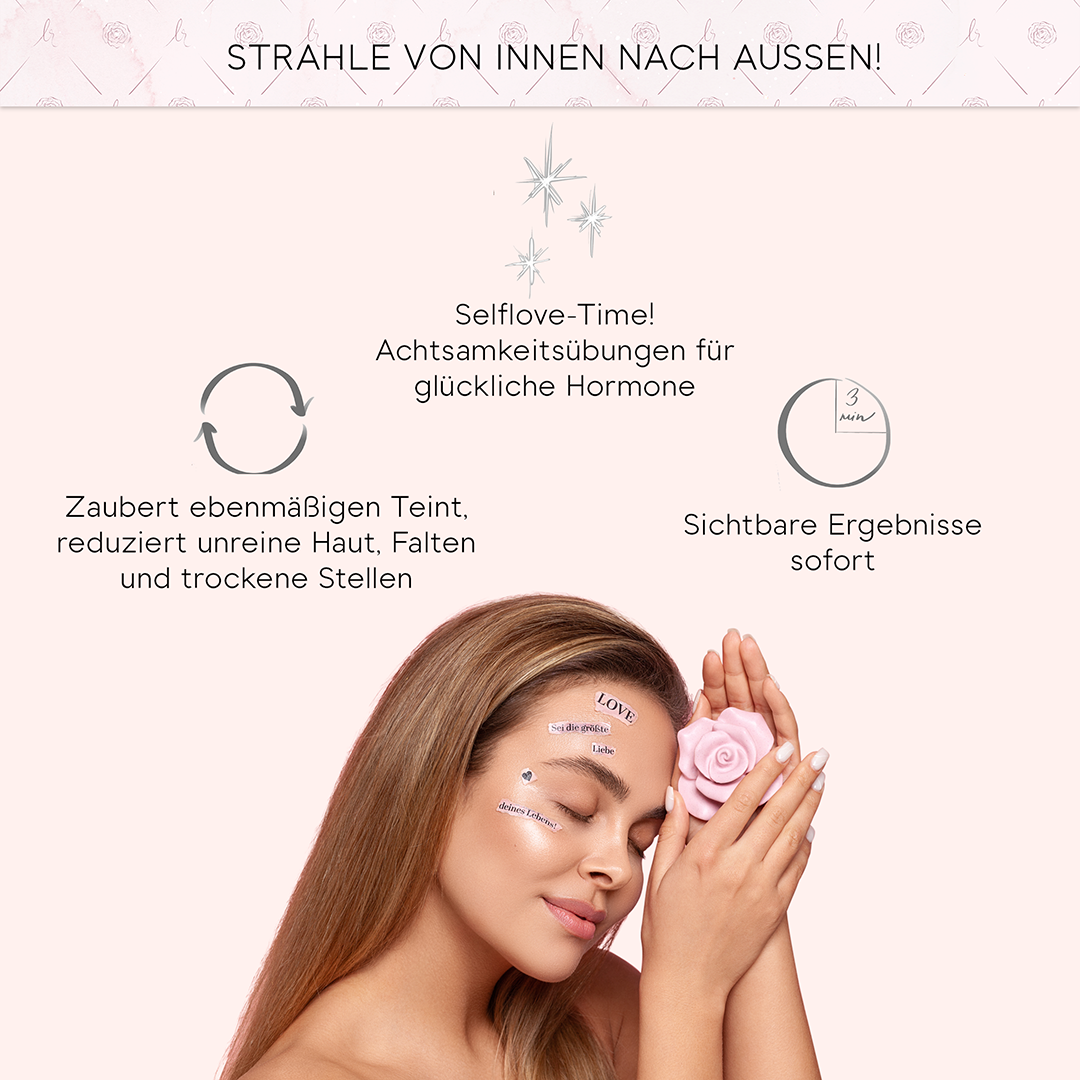 Beauty Rose - 2in1 peelende Maske