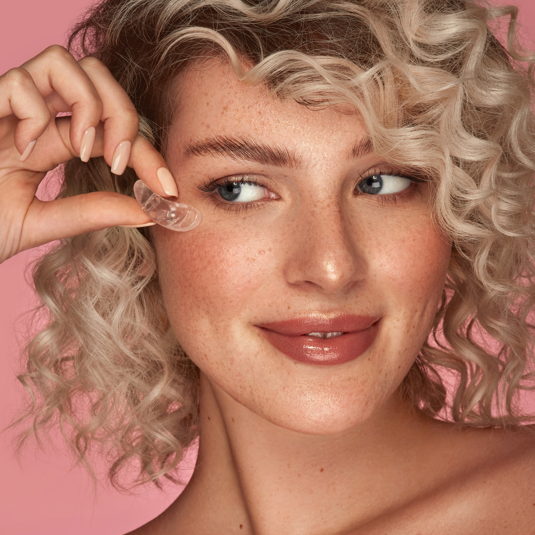 Rosenquarz Spatel Mini - Love Rose Cosmetics
